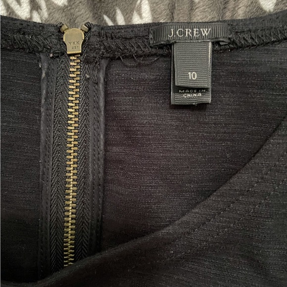 J. Crew Classic Black Dress 8 - Picture 5 of 7